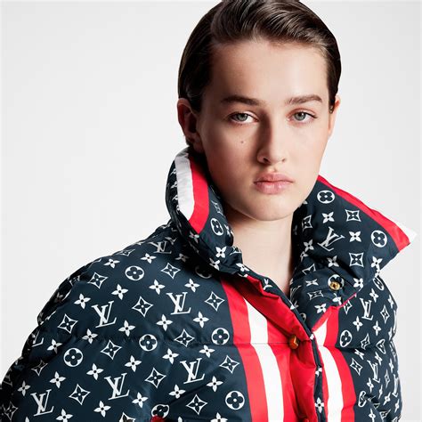 lv puffer jacket|Tricolor Monogram Puffer Jacket .